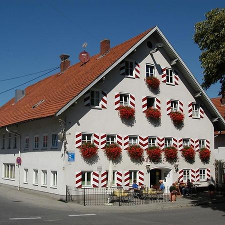 Hotel Gasthaus Zur Post Waal Zewnętrze zdjęcie